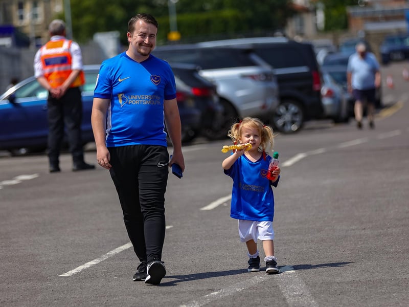 Pompey fans returned to the sidelines for the Blues' pre-season friendlies against Woking, Aldershot and Bristol Rovers last week.

