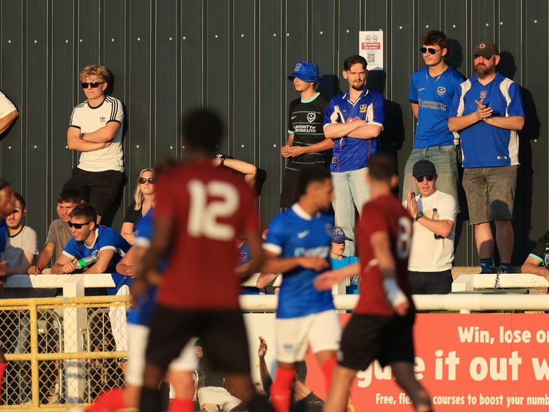 Pompey fans returned to the sidelines for the Blues' pre-season friendlies against Woking, Aldershot and Bristol Rovers last week.

