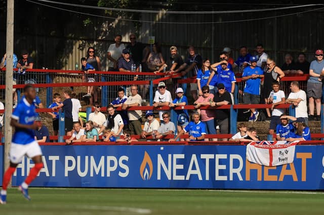 Pompey fans returned to the sidelines for the Blues' pre-season friendlies against Woking, Aldershot and Bristol Rovers last week.