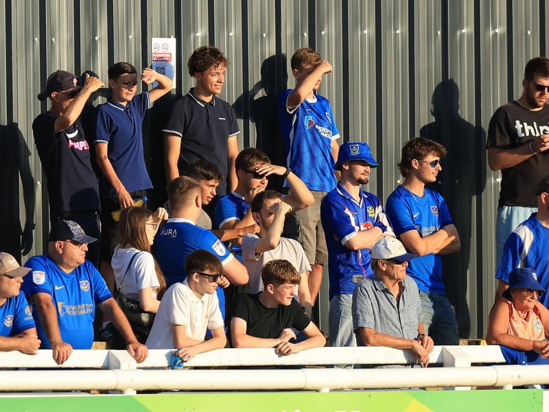 Pompey fans returned to the sidelines for the Blues' pre-season friendlies against Woking, Aldershot and Bristol Rovers last week.
