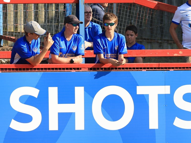 Pompey fans returned to the sidelines for the Blues' pre-season friendlies against Woking, Aldershot and Bristol Rovers last week.