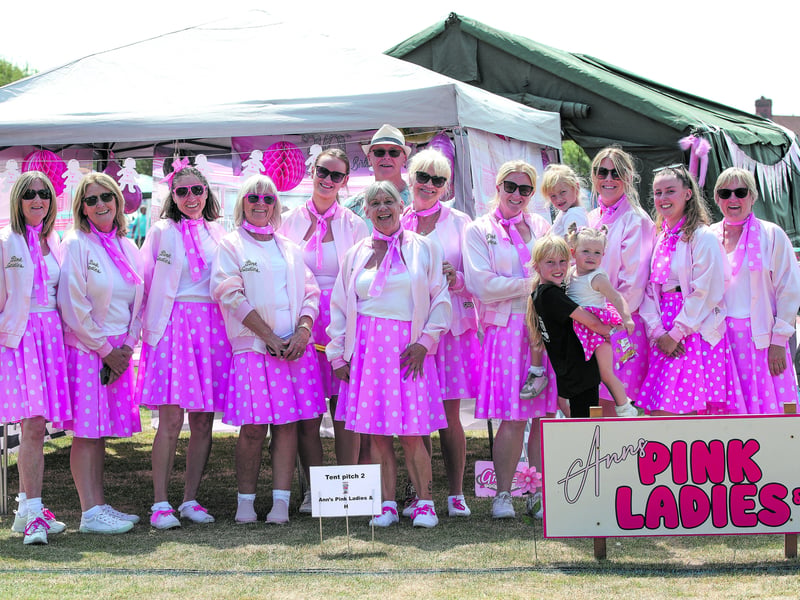 Ann's Pink Ladies & H. Portsmouth Relay for Life, Portsmouth Grammar School playing fields, Hilsea. The event was in aid of Cancer Research UK
Picture: Chris Moorhouse (180726-33)