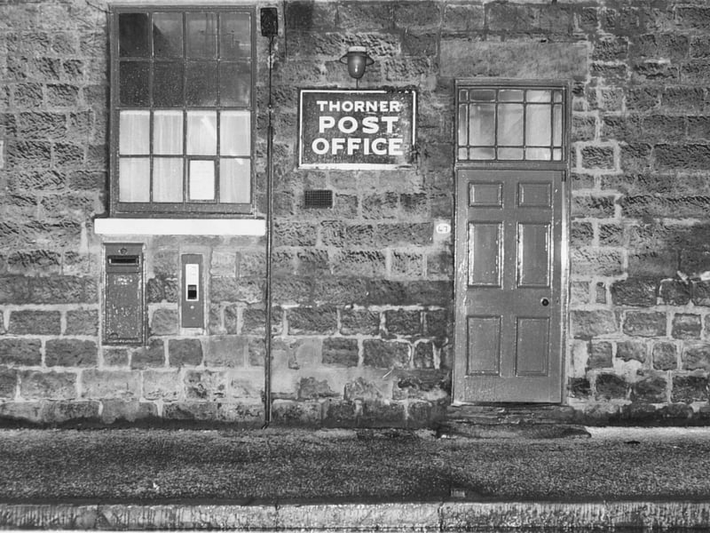 Thorner Post Office in November 1974.