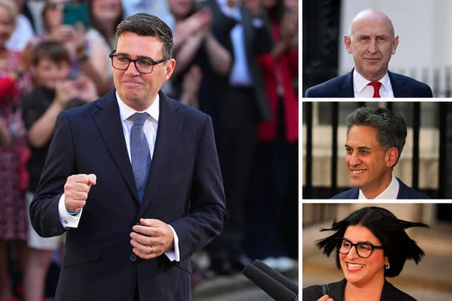 New Prime Minister Andy Burnham has appointed his top team.