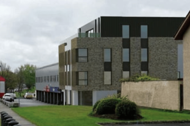 The former Lantern Bar at Ballybane Shopping Centre will be replaced by a four-storey student accommodation building with retail space on the ground floor