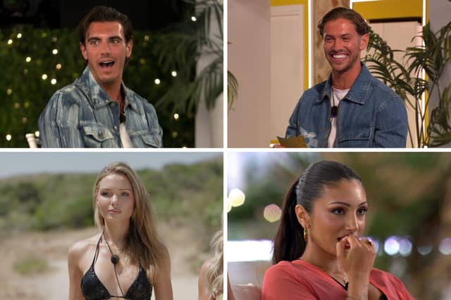 The four favourites for the Love Island 2026 title.