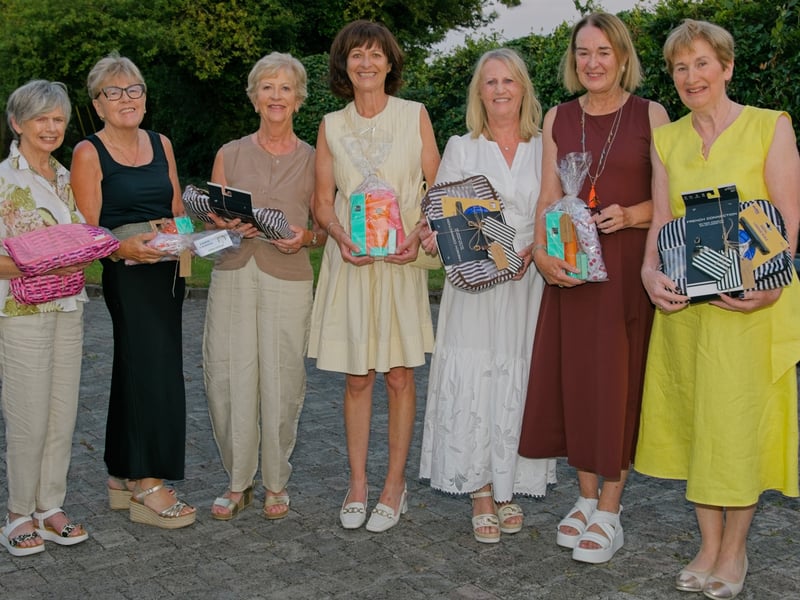 Prize-winners:- Div 4 R-Up Anne Walsh; Div 4 winner Noleen O'Rourke; Div 3 R-Up Mary O'Reilly; Div 3 winner Anne Marie Cagney; Div 2 R-Up Annette McWilliams; Div 2 winner Barbara Stafford; Div 1 R-Up Eileen Kilgallon