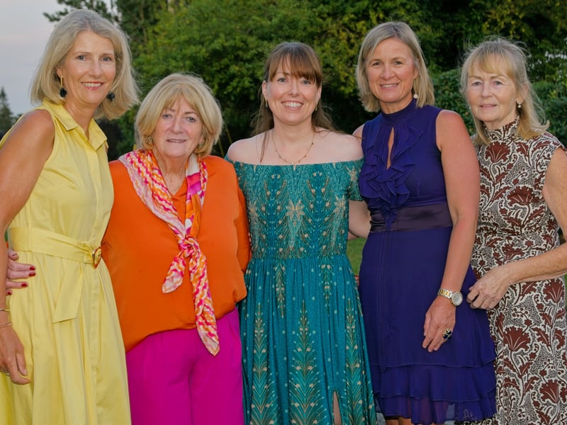 Prize-winners:- Day 1 R-Up Miriam Lawlor; Day 1 winner Mary Pierce; Day 2 Gross Sarah Crowe; Day 2 winner Sandra Hill; Past Captains Prize Anne Higgins