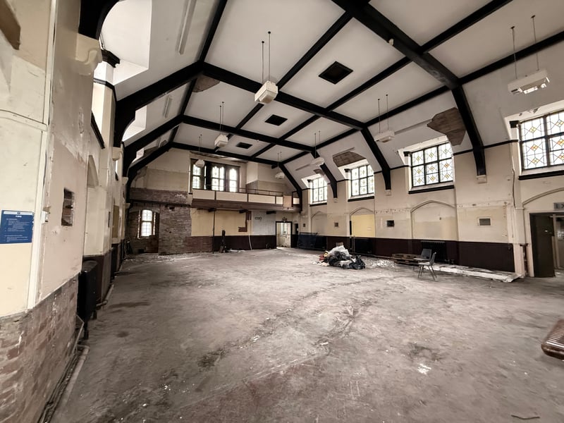 The main hall.