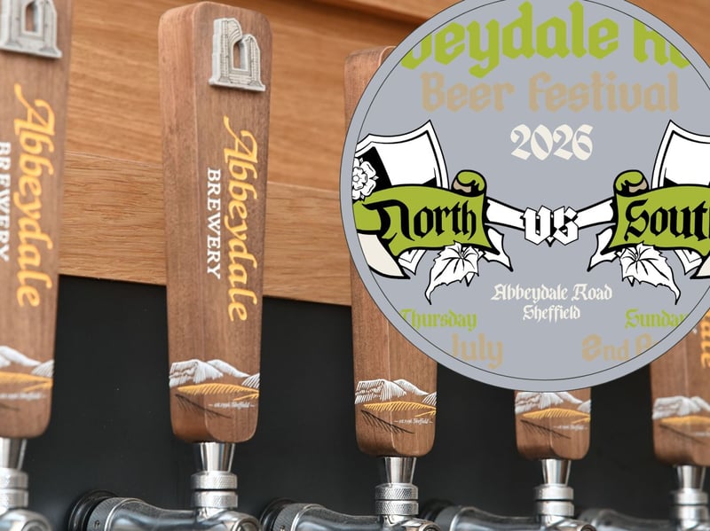 The Abbeydale Road Beer Festival returns to Sheffield from July 30 - August 2, 2026, featuring a 'North vs South' theme across 15 independent venues.