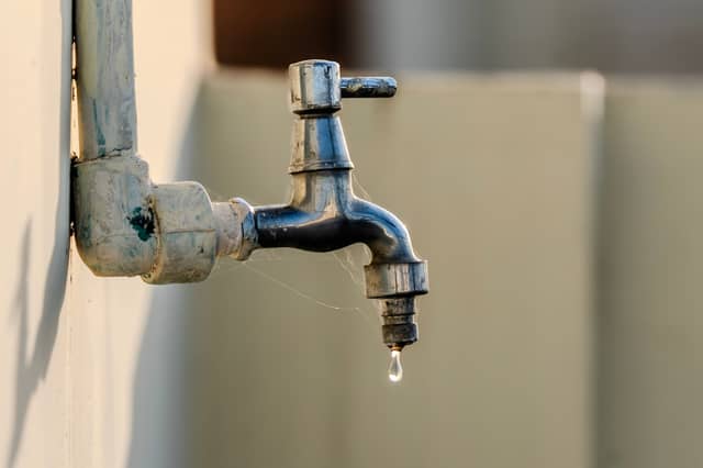 An outside tap