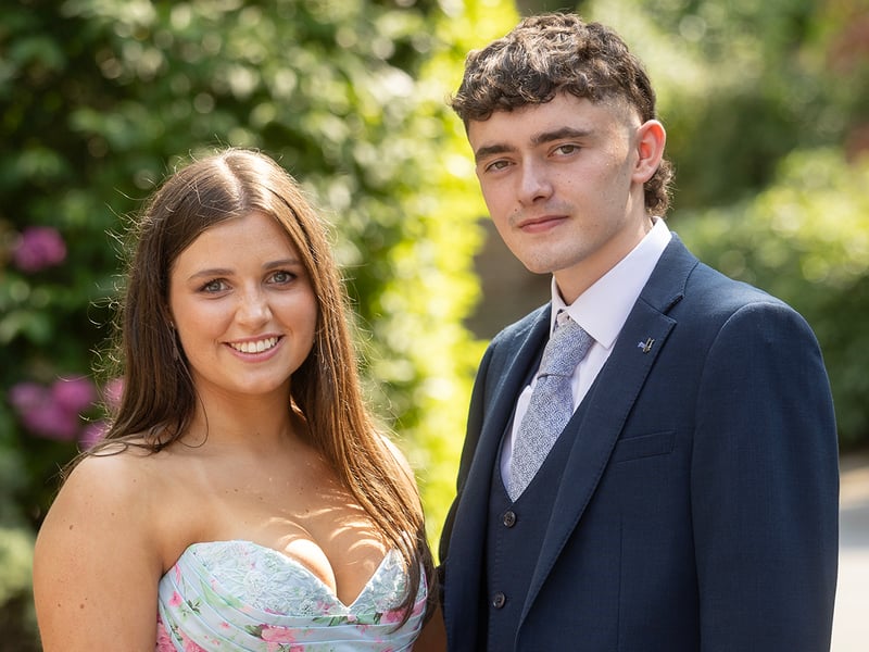 Pictured attending the Loreto Debs, Anna Kiely and Jack Hourigan.