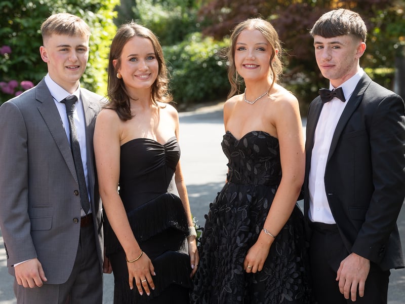 Attending the Loreto Debs , Kevin Barry, Zoe Tierney, Ada Kennedy and Sean Mullins.