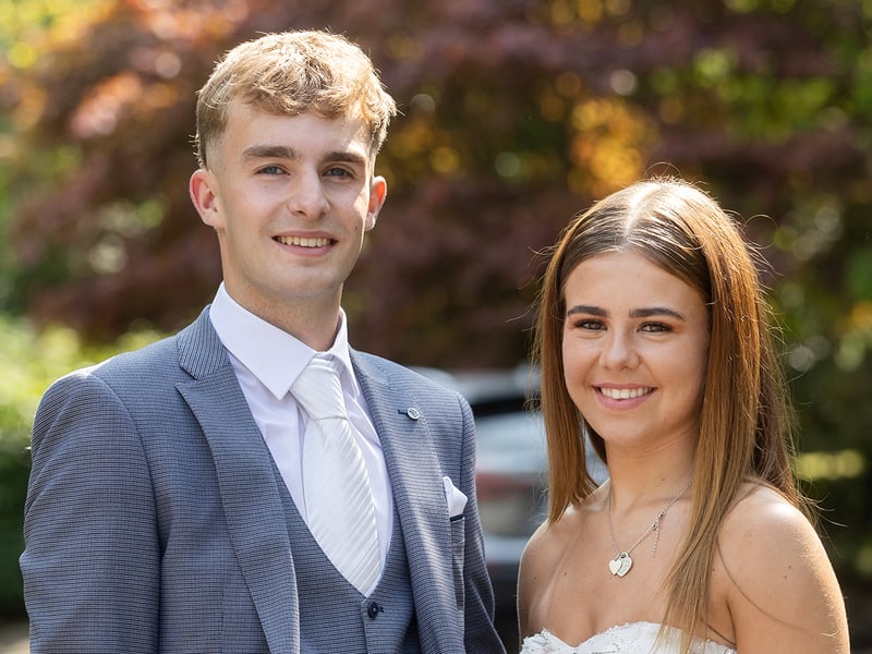 Pictured attending the Loreto Debs, Jack Aylward and Clodagh Hallinan.