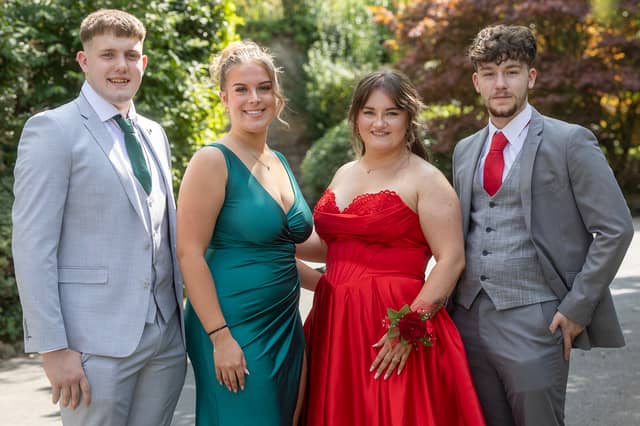 Attending the Loreto Debs , Sean Cagney, Weronika Walczak, Leah Daniels, Evan Hunt.