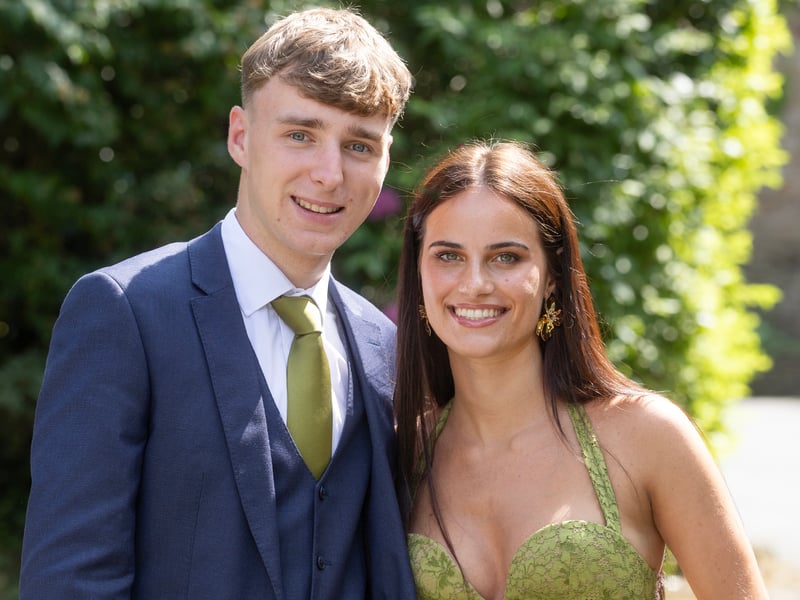 Pictured at the Loreto Debs, Jack Kealy and Leah Hanafin.