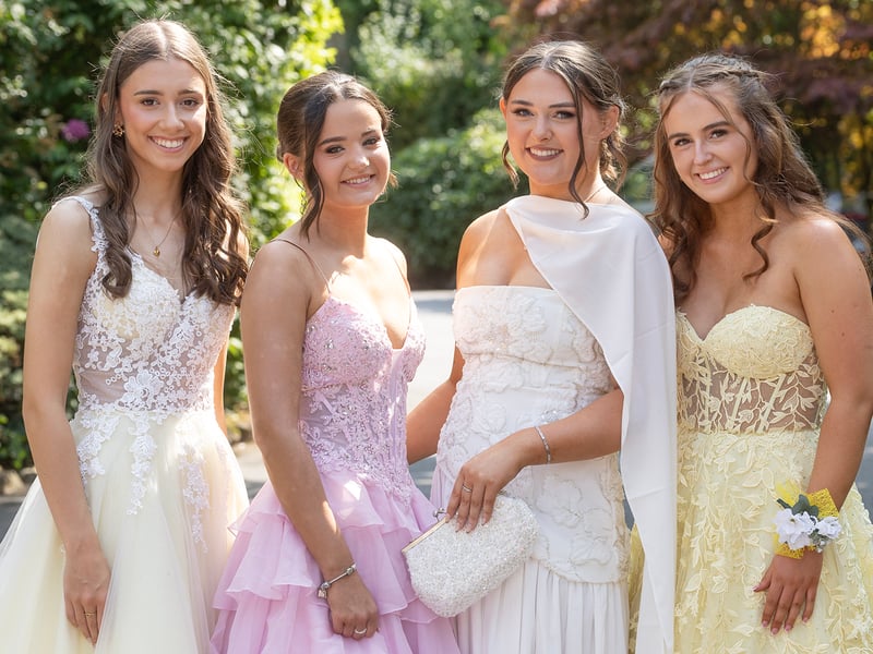 Attending the Loreto Debs, Ella Allen, Laura O Callaghan, Ellie Mae Phelan, Emily Walsh