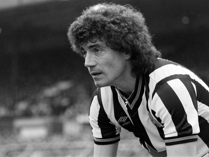 A picture of concentration, Kevin was seen in action against Grimsby at St James' Park in 1984.
(Photo by Danny Brannigan/Hulton Archive)