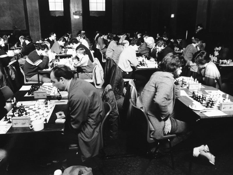 The Royal Baths hosted the Yorkshire Chess Championships in March 1989.