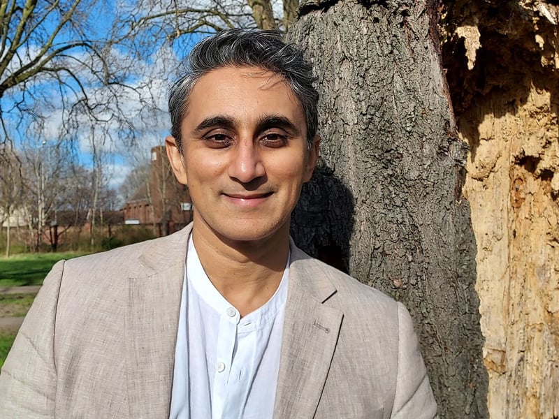 Vaseem Khan, multi-award-winning crime author. Former Chair of the UK Crime Writers' Association