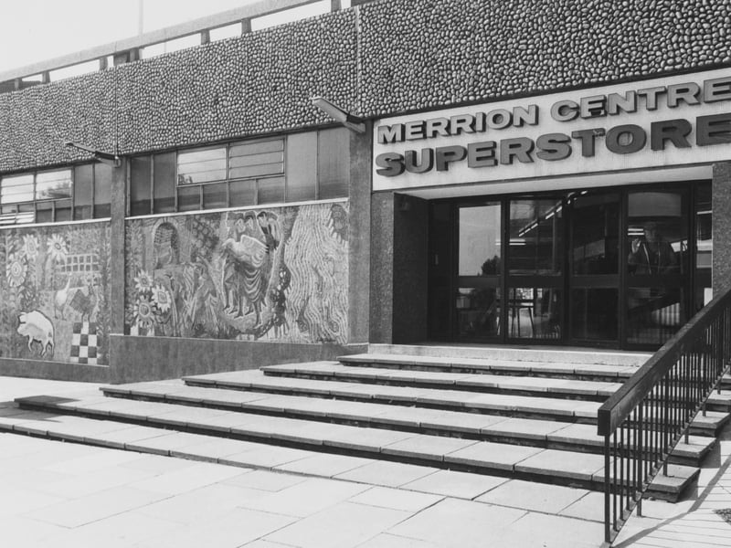 Merrion Centre Superstore pictured in 1978.