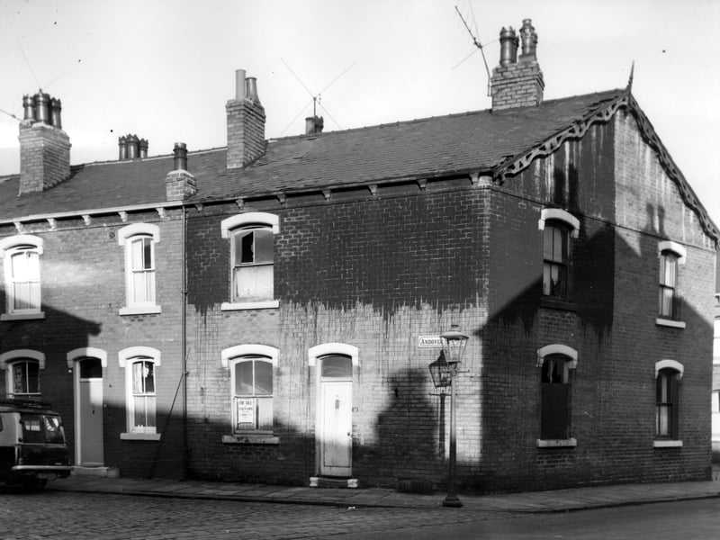 Andover Street at the junction with Northcote Street at the junction with Northcote Road in November 1965.