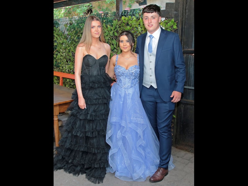 Faela Robinson, Kayleigh Sheehan and David Quinn