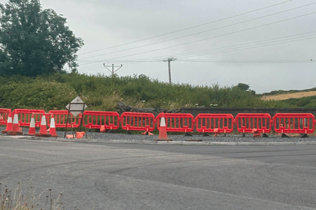 The junction at Parkmore Hill