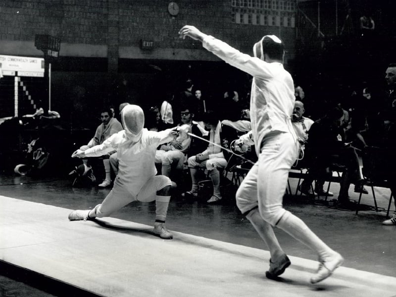 Fencing at the 1970 Edinburgh Commonwealth Games.