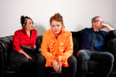 The Whileaways: Noriana Kennedy, Nicola Joyce and Noelie McDonell.
