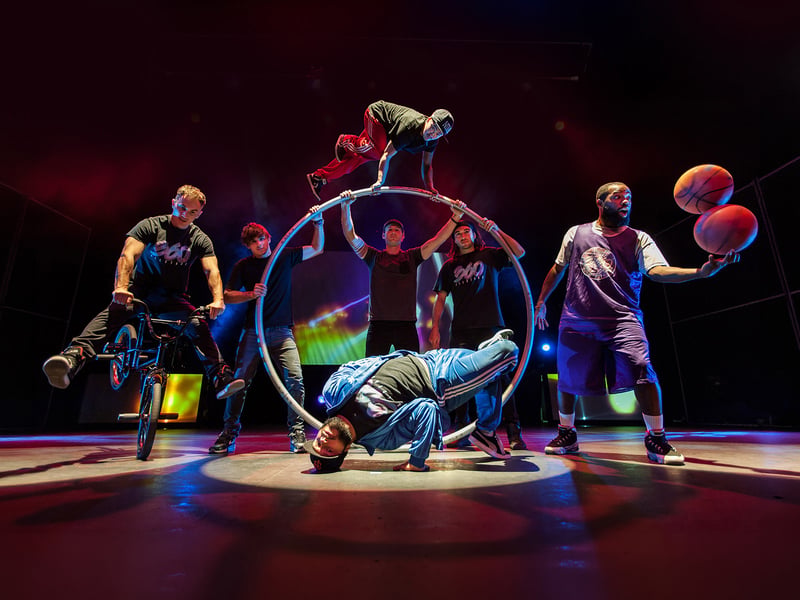This 'everything including the kitchen sink show' has sold out shows on Broadway and the Sydney Opera House, and been seen by over two million people. There's BMXing, basketball, breakdancing, beatboxing, acrobatics, drumming and plenty more. If there's something that you don't like on stage then, don't worry, something else will be along in a second. Catch it at the Assembly Hall from August 6-31.