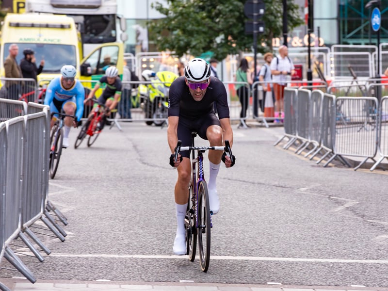 These great pictures capture the magic as families and cyclists enjoy Sheffield cycling grand prix