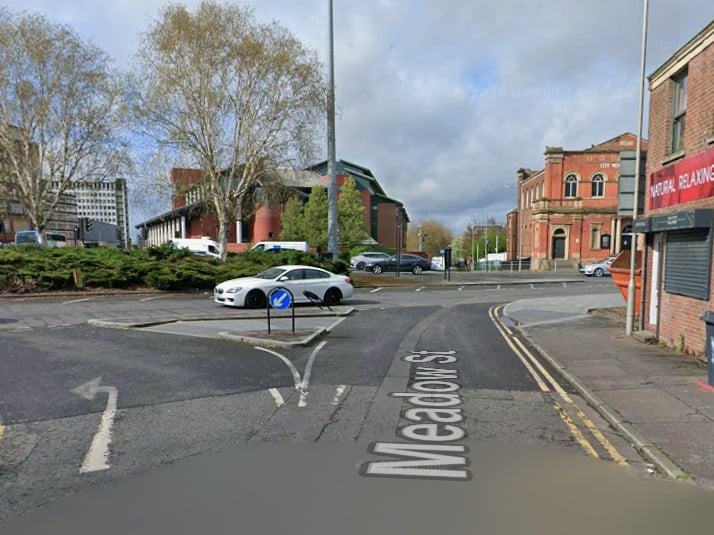 What: Road closed
Why: Excavation for new service. 
One way road closure (incoming lane to Meadow St from North Rd), the outgoing lane can remain open, footway closure, pedestrian walkway in carriageway,
 TTRO ref: HRiT/69595/AB(Electricity North West Limited) 
When: Jul 27- Aug 1
