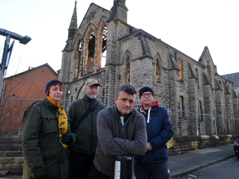 A reminder from 2022 when local residents Maggie and Keith Davison, Adam Naylor and Mark Kilgour were campaigning over the demolition plans for Bede Burn Road Methodist Church.