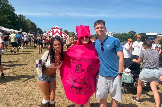 Revellers get in the mood on the first day of Tramlines