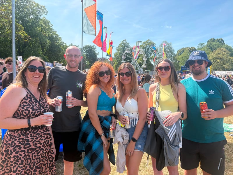Keeping hydrated at Tramlines
