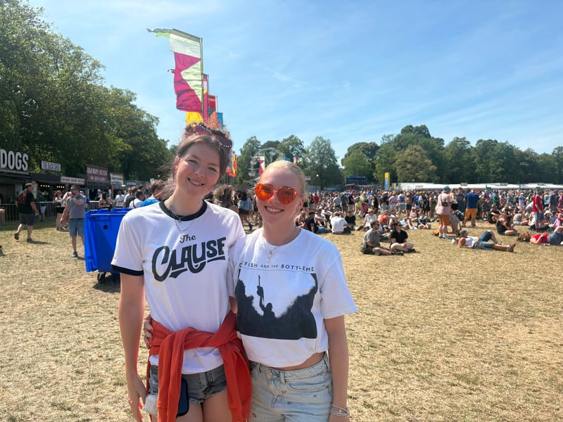 The Clause fans on the opening day of Tramlines