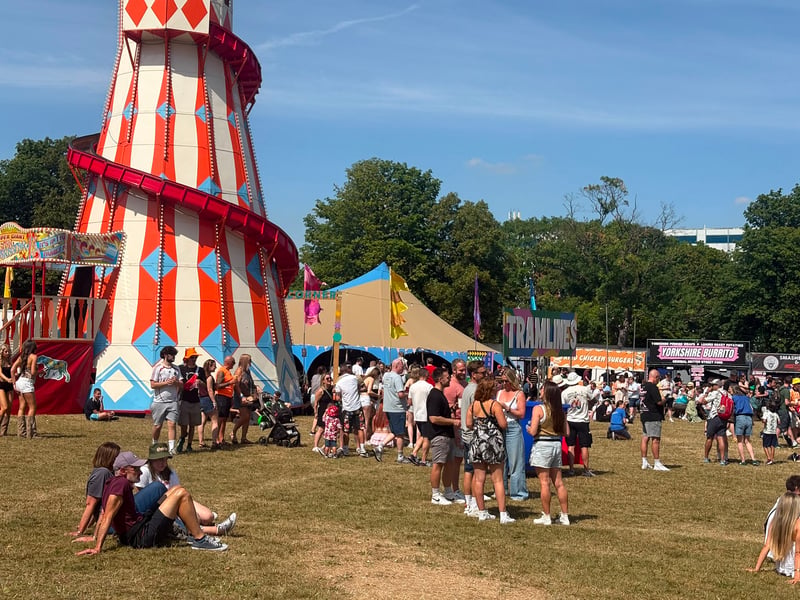 It's not just the music that will keep festival-goers entertained