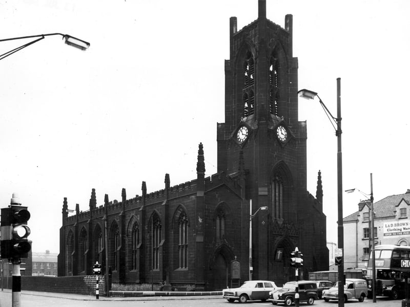 Christ Church on Meadow Lane pictured in July 1965.