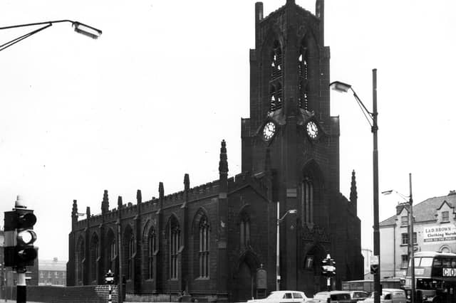 Christ Church on Meadow Lane pictured in July 1965.