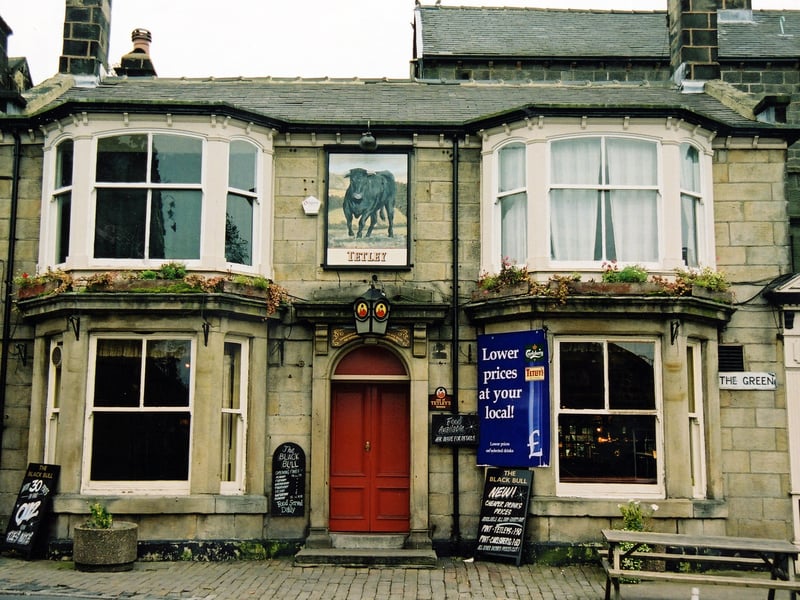 The Black Bull at The Green at the bottom of Town Street. It was originally a cottage built on land belonging to Walter Stanhope. A license was granted to John Lapish in 1758 to open a beerhouse.