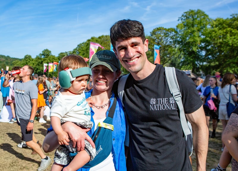 Festival goers at Tramlines, in Hillsborough Park, Sheffield. Photo: Errol Edwards