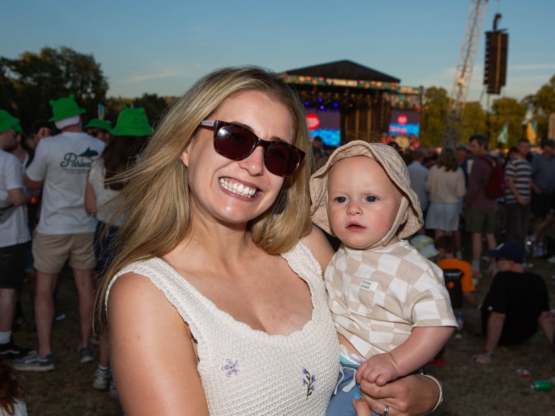 Festival goers at Tramlines, in Hillsborough Park, Sheffield. Photo: Errol Edwards