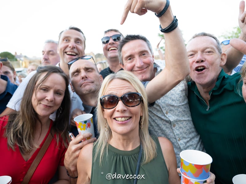 Music lovers enjoying the show at Ludlow Castle. Pictures: Dave Cox