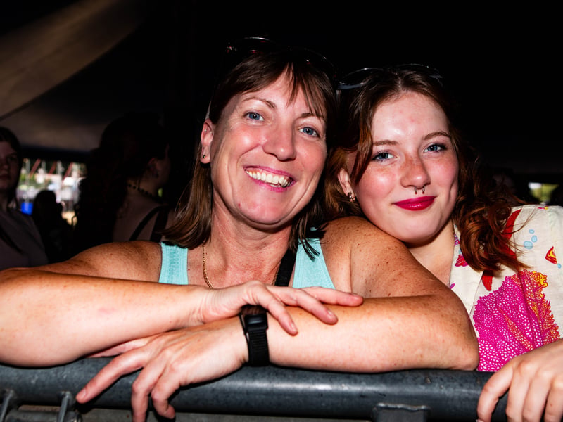 Festival goers at Tramlines, in Hillsborough Park, Sheffield. Photo: Errol Edwards