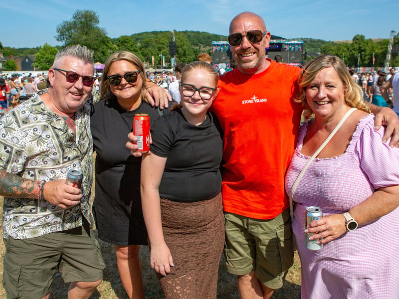 Festival goers at Tramlines, in Hillsborough Park, Sheffield. Photo: Errol Edwards