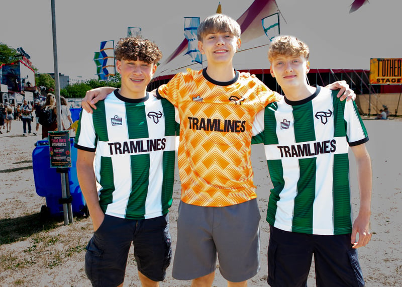 Festival goers at Tramlines, in Hillsborough Park, Sheffield. Photo: Errol Edwards