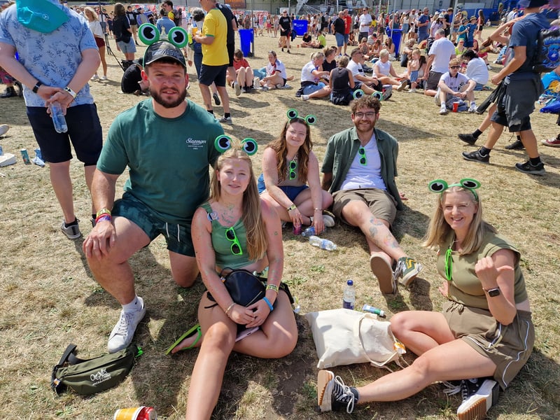 This smiley group came as tree frogs 