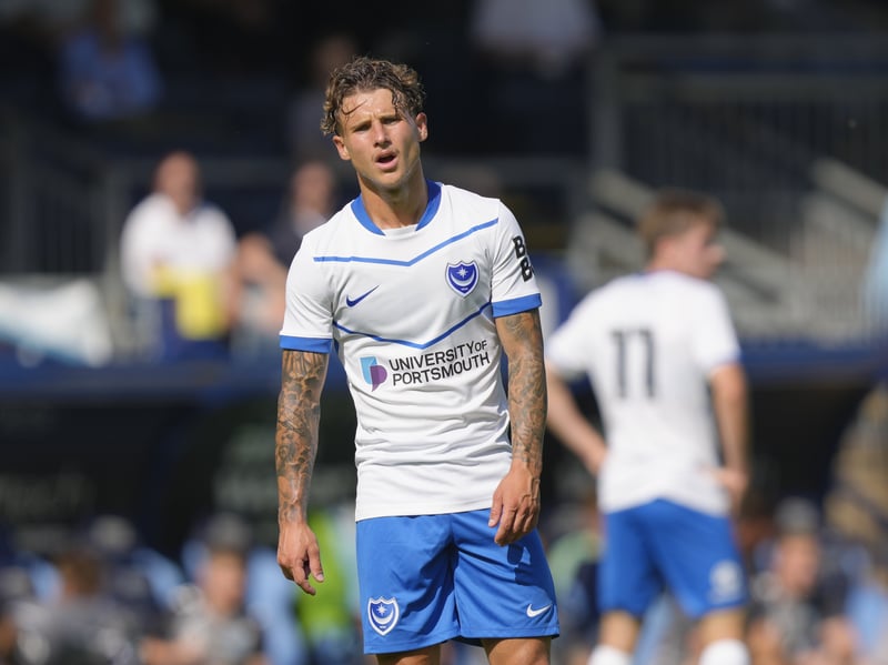Superb free-kick from the edge of the box to give Pompey their second goal. So bright with his movement, clever too, and at the heart of everything good about the Blues.