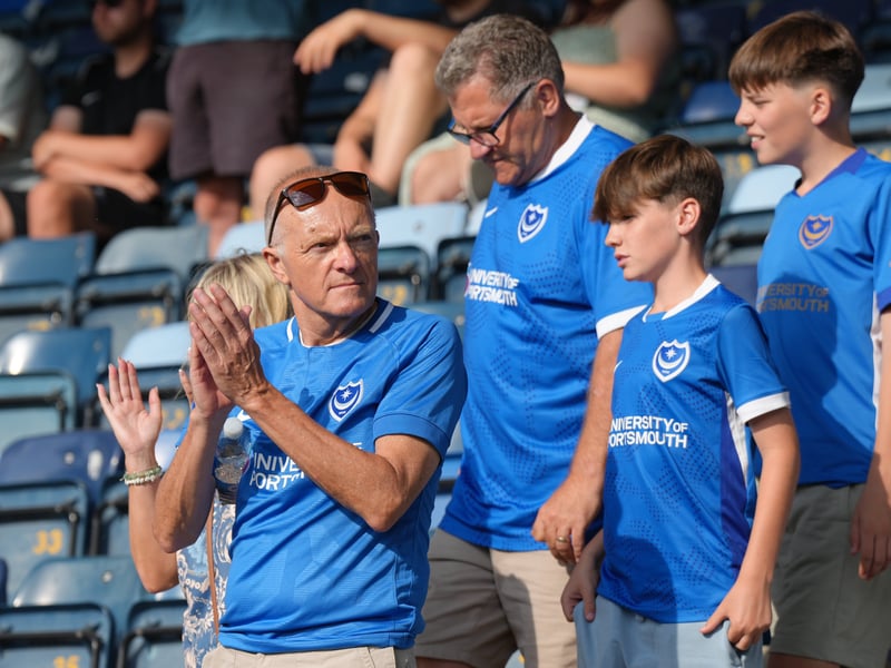 Brilliant photos of Pompey fans at Adams Park for Saturday's pre-season friendly against Wycombe Wanderers.